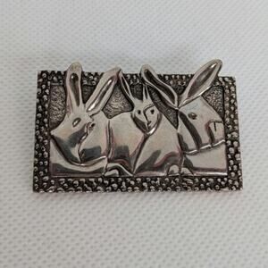 MD Anderson Cancer Center Children Art Project 1999 Sterling Brooch or Pendant